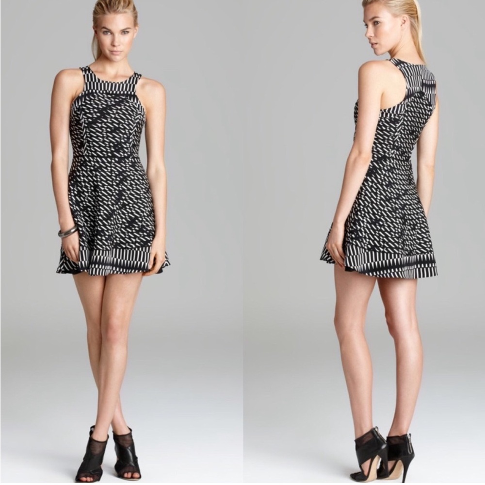 LIKE NEW Parker Evony fit and flare silk dress XS